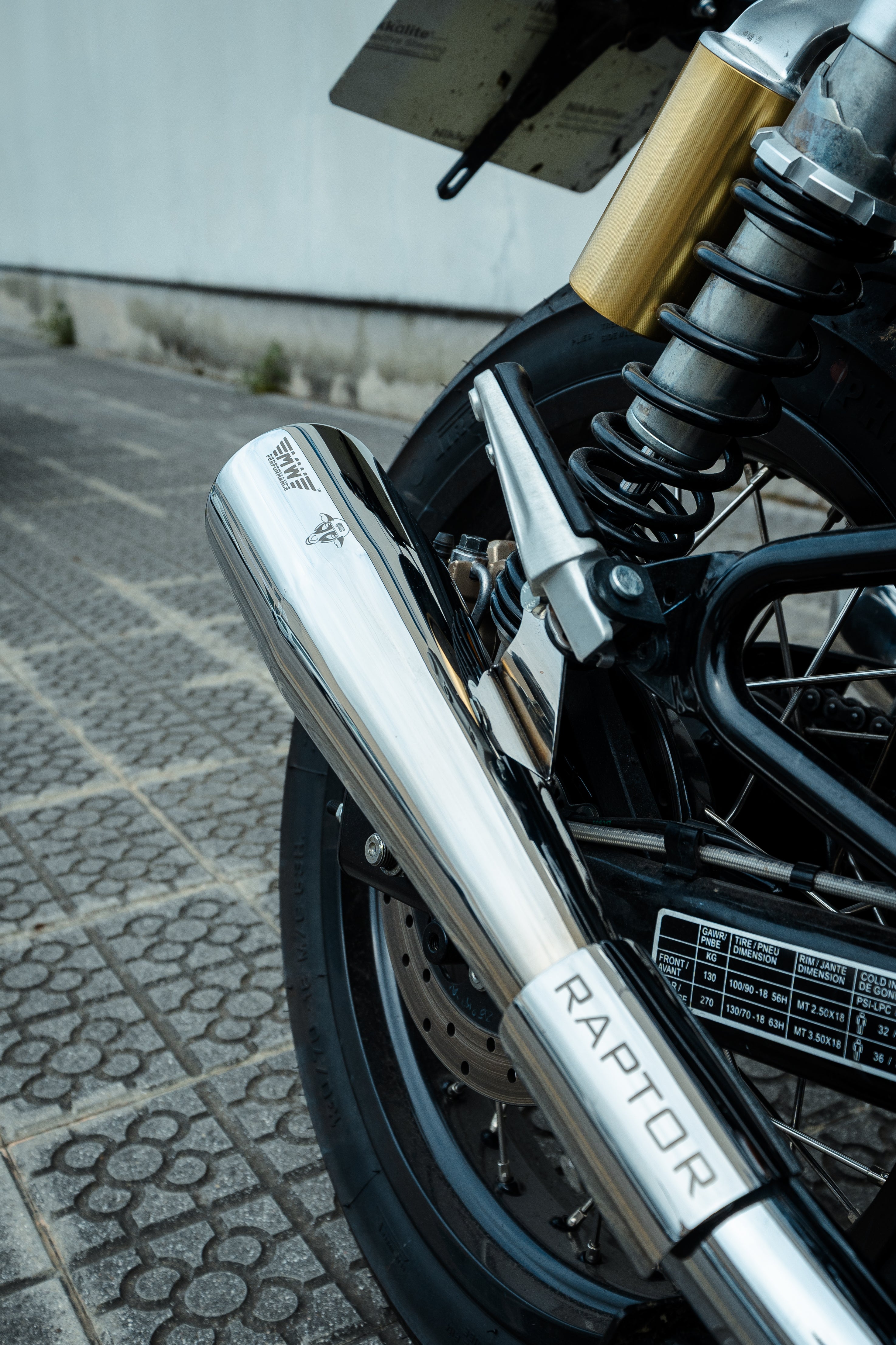 KIT ROYAL ENFIELD INTERCEPTOR/CONTINENTAL GT 650 (RAPTOR)
