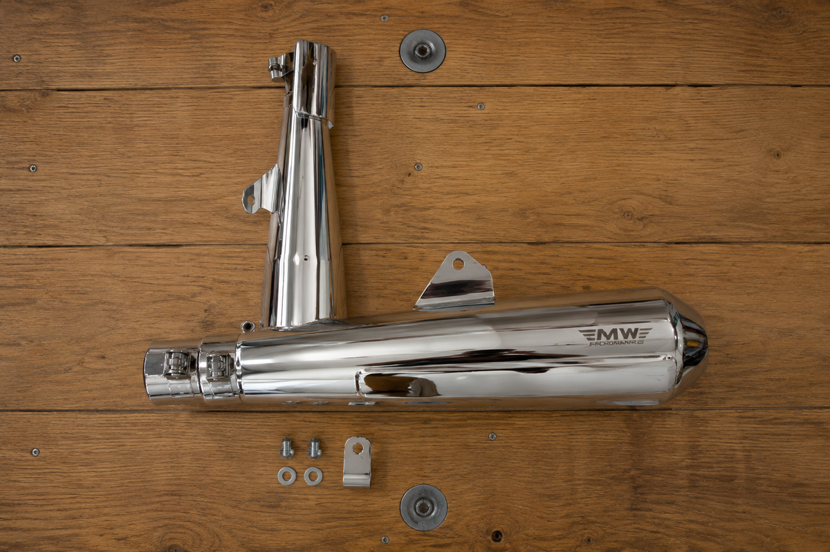 ESCAPES SLIP-ON RAPTOR 650 TWINS - CROMADO